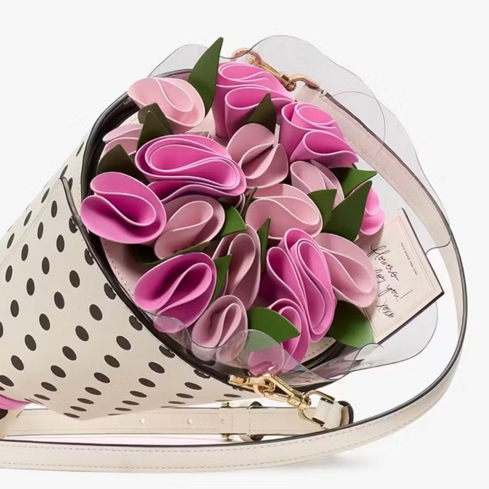 Kate Spade Flora Flower Bouquet Crossbody - Picture 6 of 8